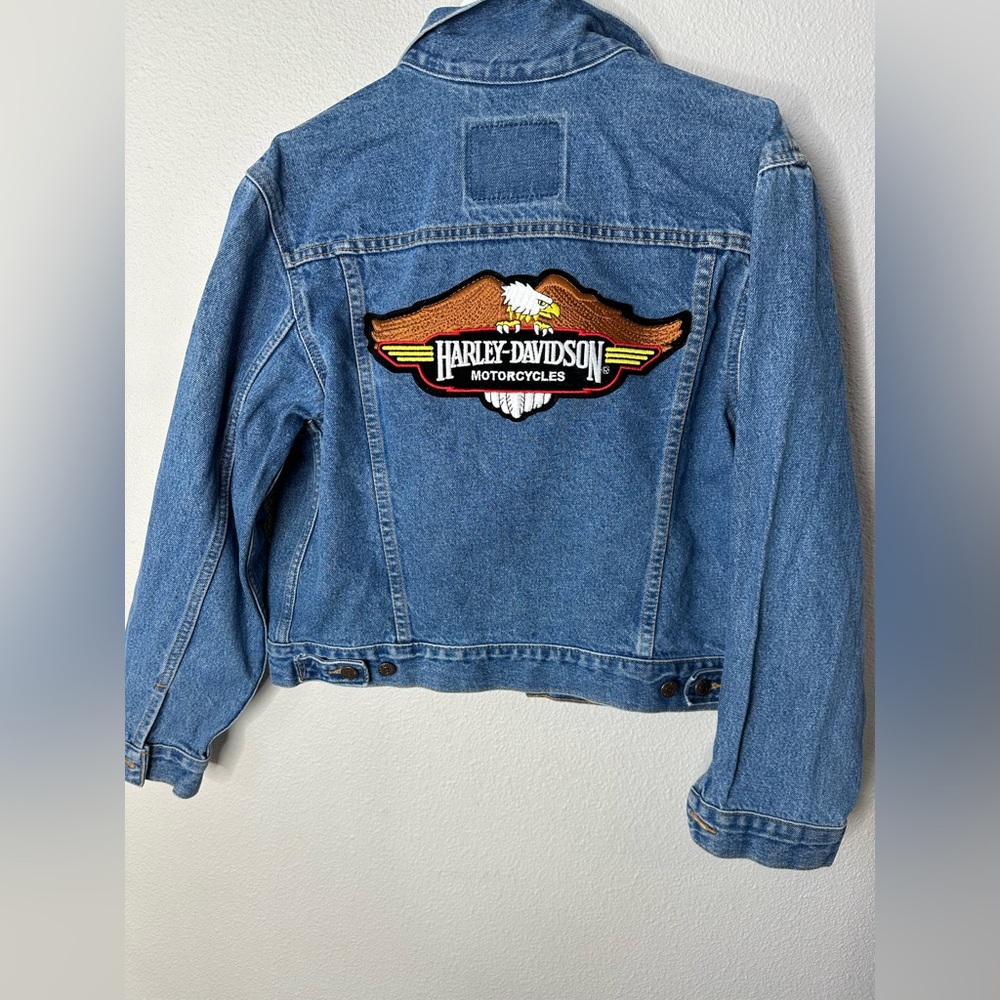 Custom Vintage Levi’s Jacket Harley Davidson